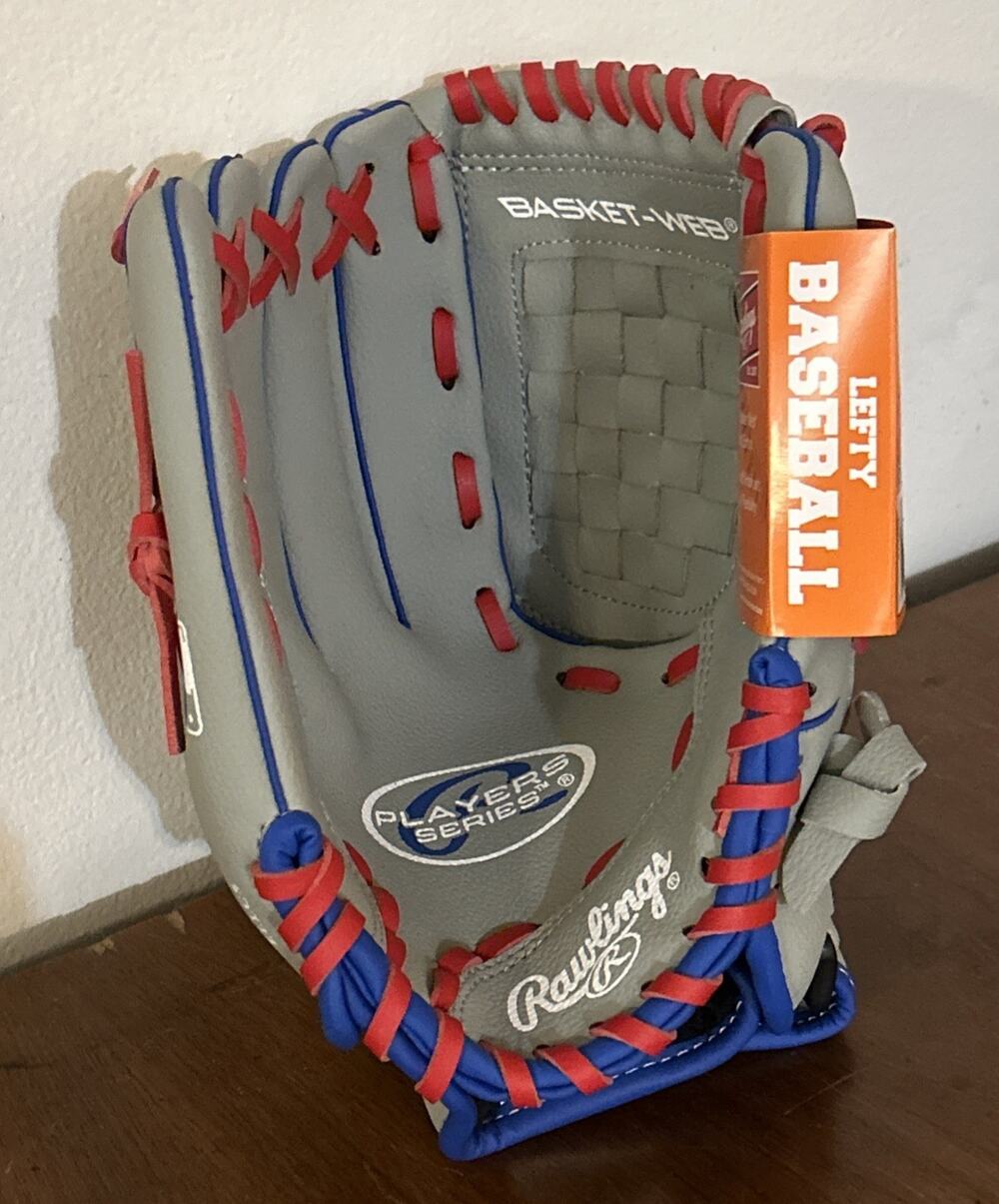 RAWLINGS Players Series 11.5" RH Gray Youth Baseball Glove WPL115GS Right NEW!